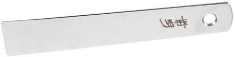 Tofficu Stainless Steel Mirror Polished Glue Spreader Tool Medium Size Flat Angle Handheld Glue Applicator for Leather Craft DIY and Crafting Projects