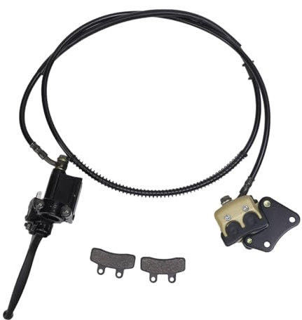 Conjunto de Freno de Disco de Bicicleta de Tierra, Pinza de Cilindro Maestro de Freno de Disco Delantero, Desgaste de la Pastilla de Freno para la Bicicleta de de Tierra,