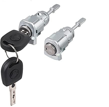 MKVAXR LINKER RECHTER TÜRSCHLOSSZYLINDER, for VW, for Golf 4 IV MK4, for Bora, A6, for Skoda, Fabia, for Polo, 1997-2003 OE 604837167/168 Autotürschloss