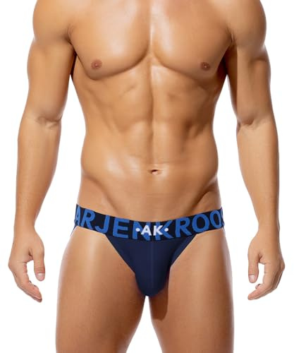 Arjen Kroos Jockstrap Hombre Algodón Suspensorio Atlético Calzoncillos Tanga Deportivo Ropa Interior Transpirable