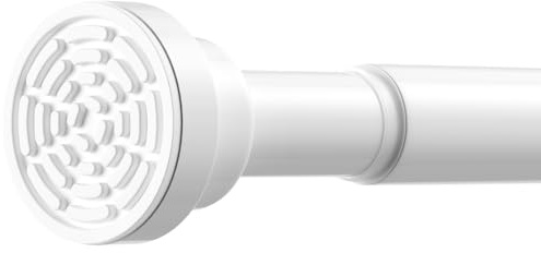 Tension Curtain Rod 31 to 75 Inch Spring Tension Rod for Windows Adjustable Curtain Rod No Drilling Expandable Pressure Curtain Rod Tension Rods for Window,Bathroom,Kitchen,Doorway