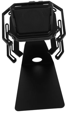 BESPORTBLE Microphone Shock Mount Metal Stand Pop Filter and Desk Holder for Livestreaming and Studio Use Featuring Wave Shock Mount and Mic Holder Clip