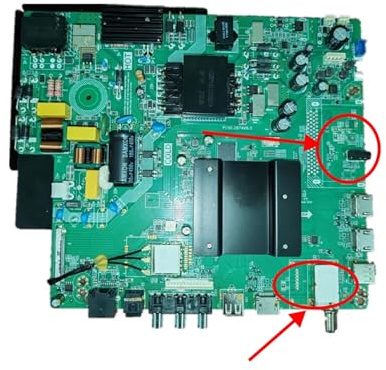 P150-2874V6.0 4K WiFi-nätverks-TV-moderkort 4 Kärnor 1.5G+8G 180v-200v 480ma Fungerar Bra(HYUNDAI 1T NO CI)