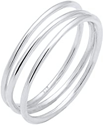 Elli Anillos Las Damas Envuelven la Filigrana del Anillo en Plata Esterlina 925