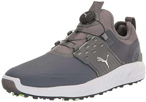 Puma Golf Ignite Articulate Herren, Quiet Shade-Puma Silver-Quiet Shade, 10.5