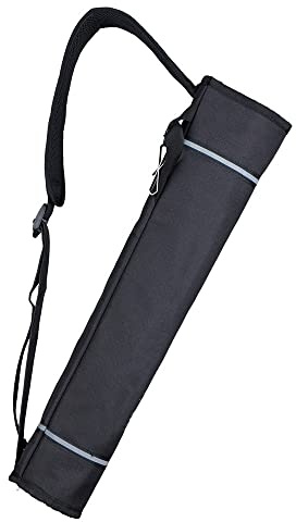 Syansju Archery Arrow Quiver, Backpack and Hip Dual-Use Style,Large Capacity Arrow Backpack Bag Recurve Bow Practice Target Nylon Arrow Bag Quiver (Black)