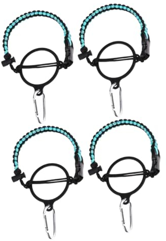 ABOOFAN 4stücke Wasserflasche Halterung Mit Karabiner Outdoor Trinkflasche Handgriff Für Camping Und Wandern