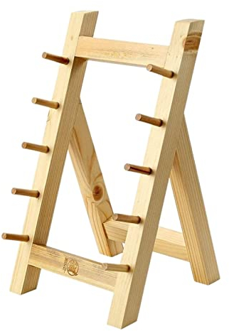 Range Couteaux Porte-couteau Durable En Bois Massif Portable Maison Cuisine Couteau Bloc De Rangement Support Cinq Couches Range Couteau de Cuisine Vide