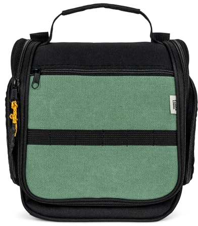 Campo Libre.® Tony Kulturbeutel Herren & Damen I Kulturtasche zum Aufhängen mit 11 Fächern für Deine Kosmetik I Waschtasche in Premium-Qualität I Toiletbag wasserabweisend und in idealer Größe