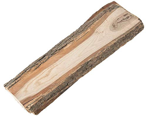 matches21 HOME & HOBBY - Planche en bois de chêne véritable de qualité supérieure - Rustique, polyvalente, 1 pièce de 50 x 16 x 2 cm