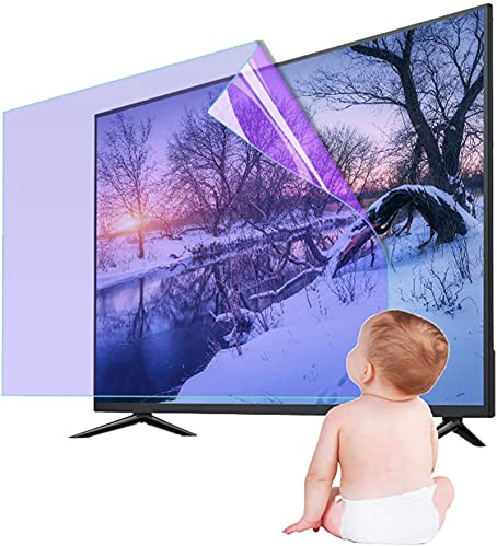 ATNCKS Pellicola protettiva antigraffio per schermo TV da 32-75, filtro anti riflesso, allevia l'affaticamento degli occhi, per LCD/LED/OLED QLED 4K HDTV 70 (32 lato stretto)