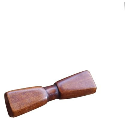 TOPBATHY Repose-Baguettes en Bois Nanmu 5 Pièces Marron Café