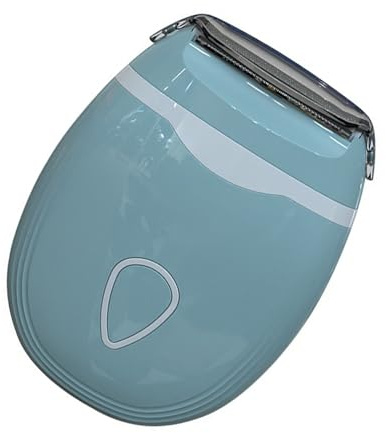 Afeitadora eléctrica para bikinis para mujer, funciona con pilas, uso húmedo y seco, recortadora de vello corporal y removedor de vello facial