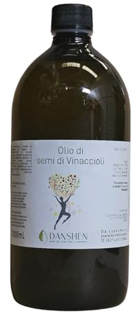OLIO di VINACCIOLI 100% puro 1 litro (1000 ml) - Semi italiani