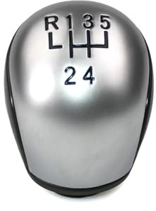 Pomo Cambio Marchas para Citroen para C5 2001-2008 Perilla Cambio De Marchas De 6 Velocidades Accesorios para Automóviles Palanca Velocidad Coche(5 Speed)