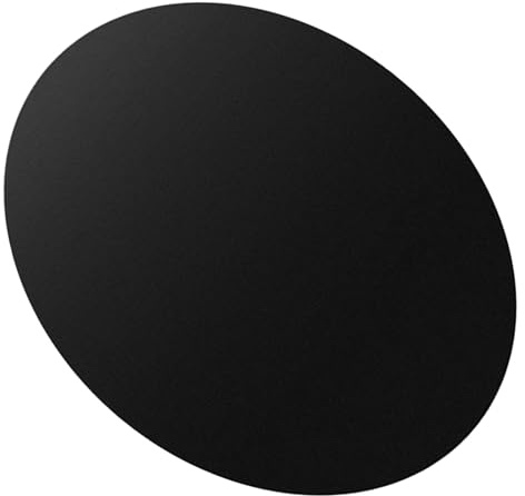 Toyvian Grillmatte oder Runde und aus PTFE Beschichtetem Fiberglasstoff Wiederverwendbar Leicht zum Grillen und Kochen im Garten Beim Camping