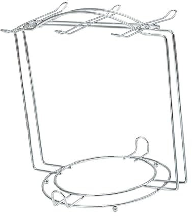 Uqezagpa Élégant support de tasse en fer pour comptoir de cuisine, économiseur d'espace, support de soucoupes, égouttoir avec stable