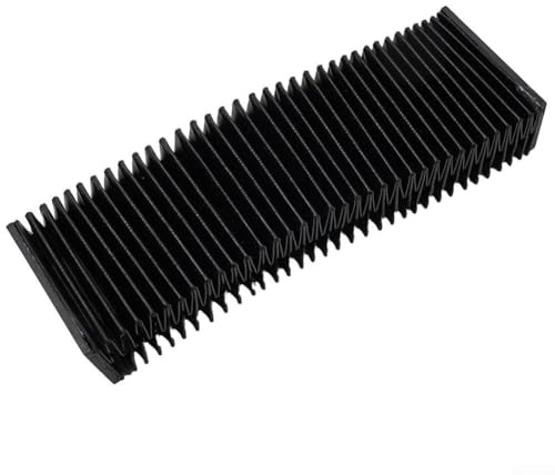 per guida lineare CNC soffietto copertura antipolvere panno fisarmonica copertura protettiva per fresatrice HGR20 telescopico lavorazione del legno guida protezione a prova di olio antipolvere