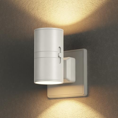 JandCase Nachtlicht Steckdose Weiß mit Lichtsensor, 1W LED Nachtlampe 3000K | Warmweiß, Stufenlos Dimmbar 0-100 lm, Steckdosenlicht für Kinder Schlafzimmer, Flur, Treppe, Küche 1 Stück