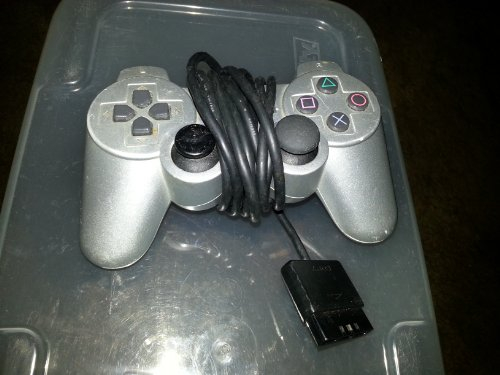 PS2 DualShock 2 Controller - Satin Silver (輸入版)