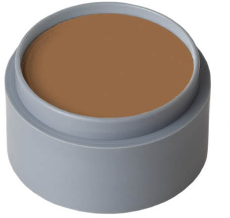 GRIMAS Water Make Up Pure | Haut 1040 Dunkelbraun | 15 ml | Wasserschminke für Kinder & Erwachsene Wischfest Schnell Trocknend und Deckend