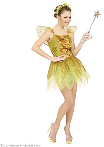 WIDMANN WDM58173 – Kostüm für Erwachsene, Goldene Waldfee, Grün, Größe L