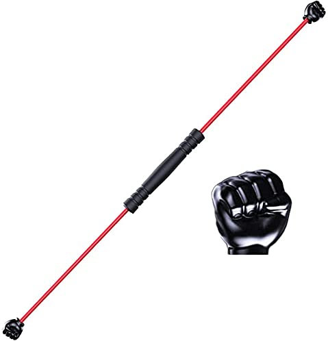 Fitness Schwingstab Pilates Yoga Stange Tremor Bar vibrierende Fitness-Stange Multifunktionale Fitnessstange Fitnessgeräte Krafttrainingsstange Elastische Fitnessstange Trizepsübung Heimtrainingsüb