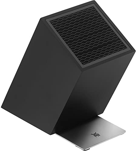 WMF Messerblock unbestückt leer ohne Messer Flextec Cromargan Edelstahl rostfrei schwarz