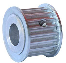 Zahnriemenscheibe 5M-26T Riemenscheibe, Bohrung 8/10/12/14/15/16/17/19/20/22/25 mm, Aluminium-Riemenscheibe, Schlitzbreite 26 mm, für 5M-Gummi-Zahnriemen mit Einer Breite von 25 mm