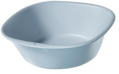 Sharplace Tragbares Waschbecken, Badewanne, 34 x 32 x 11 cm, Wäscheschüssel, Reinigungseimer, Geschirrspülpfanne, Gemüse- und Obstwaschpfanne für Haushalt, Blau