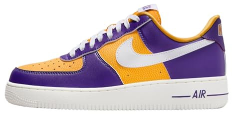 Nike Air Force 1 Low Donna, Viola/Bianco, 38.5 EU, Viola/Bianco, 38.5 EU