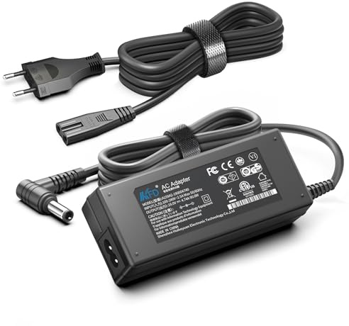 KFD 19V 4,7A 90W Netzteil Ladegerät Ladekabel für ASUS PN63 Business PN63 PN62 PN61 PN60 PN51 MSI PS42 PS63 15 A10RB AM241 11M8RC PRO Cubi2 Plus Intel NUC NUC8i5BEH Mini PC Shuttle XH61V AC Adapter