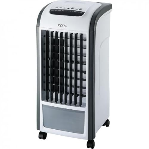 Efficient 60W Air Cooler with Remote Control - Portable Evaporative Cooling Unit for Home and Office - 3 Fan Speeds, Timer, and Oscillation - Energy-Efficient Cooling Solution