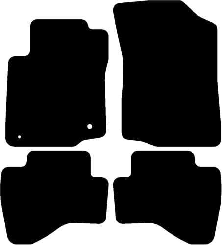 Kovvar Duogrip Gummimatten passend für Toyota Aygo 2005-2009