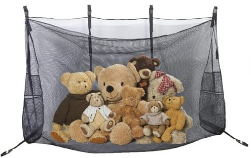 Pool Storage Bag, Foldable Pool Storage Bag for Hanging, Mesh Bag for Pool Toys, Large Pool Storage Bag, Hanging Pool Mesh Bag