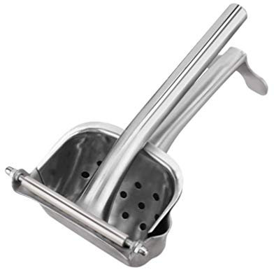 Spremiagrumi in acciaio inox, spremiagrumi manuale, in acciaio inossidabile 304 di alta qualità, durevole e sano, argento