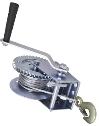 TOPBATHY Treuil à Câble Métallique Pour Voiture Avec Câble De Remorquage De Mètres Lb