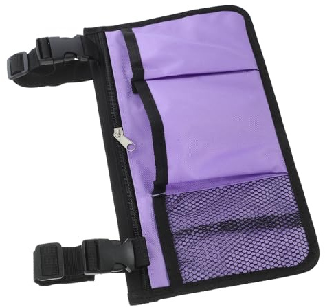 OATIPHO Rollstuhltasche Praktische Seitlicher aus Aufbewahrung Rollstuhl mit Stoff Oxford Verbesserter für Rollator im Alltag