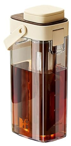 Generico Cold Brew Coffee Maker - 1000ml Large Airtight Pitcher Ice Tea Maker Beverage Container For Cold Brew Coffee Lemonade Fruit Drinks Fridge Dining Indoor Outdoor