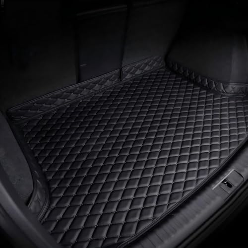 Tapis de Coffre sur Mesure pour Jaecoo 5 J5 2025 2026, Protection Coffre Voiture en Cuir Imperméable, Bac de Coffre Antidérapant,A