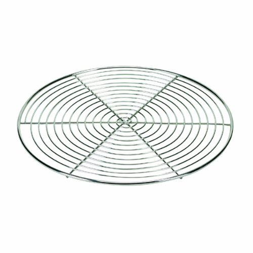Tortengitter Spirale aus Edelstahl ohne Füße, Größe:ø 36 cm