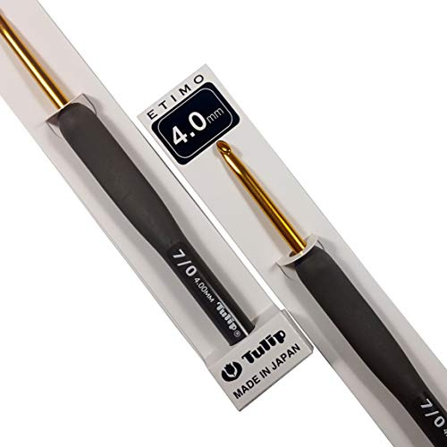 Tulip Etimo Crochet Hook with Cushion Grip 4.0mm
