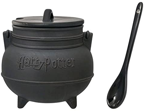 Harry Potter - Taza de cerámica con tapa y cuchara