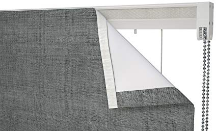 CONNECT Speedy Roman blind Cassette Kit, Aluminium headrail, White, 180cm F