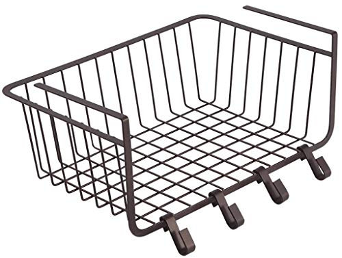 XXXXW Geschirrkorb Schrank hängenden Korb Haken Küche Geschirrständer Menage Storage Rack Cabinet Storage Rack Geschirr Abtropfgestell