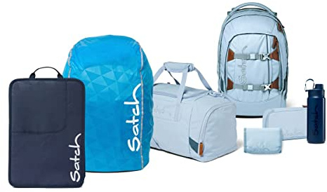 Satch Pack Kollektor Edition Schulrucksack Set 7tlg. (Nordic Ice Blue)
