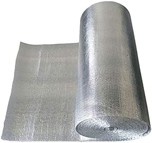 Isolierung Wärmebarriere Für Wärmereflektor Isolieren Aluminium Luftpolsterfolie Garagentor Isolierung Kit Aufwärmen Raumwärme Reflektierende Reflektor Luftpolsterfolie Sparen Sie Energie,1x30m
