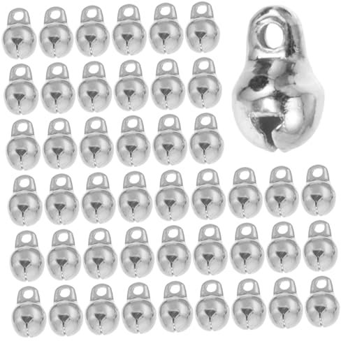 Cabilock 100stücke Metallglöckchen DIY Charm Anhänger Bastelglöckchen Hängende Glöckchen Für Schmuck Und Dekoration