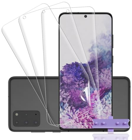 Rnnmeeko 3 Stück Schutzfolie für Samsung Galaxy S20 Plus, Weich TPU folie für Samsung Galaxy S20 Plus, Ultra HD Klar für Samsung Galaxy S20 Plus Schutzglas Displayfolie