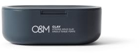 O&M Clay (100 g) – Styling Clay für starken Halt & mattes Finish – Formbare Styling Paste ohne Verkleben – Frei von Sulfaten, Parabenen & Silikon – PETA-zertifiziert, vegan, hergestellt in Australien